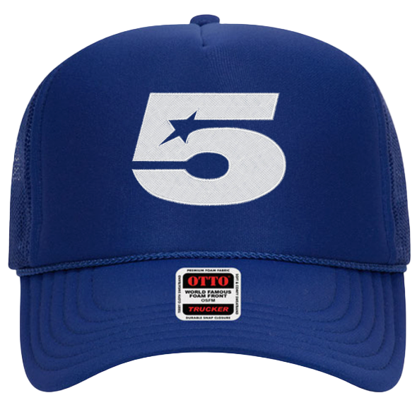 Holy Smoke Trucker Hat - Blue