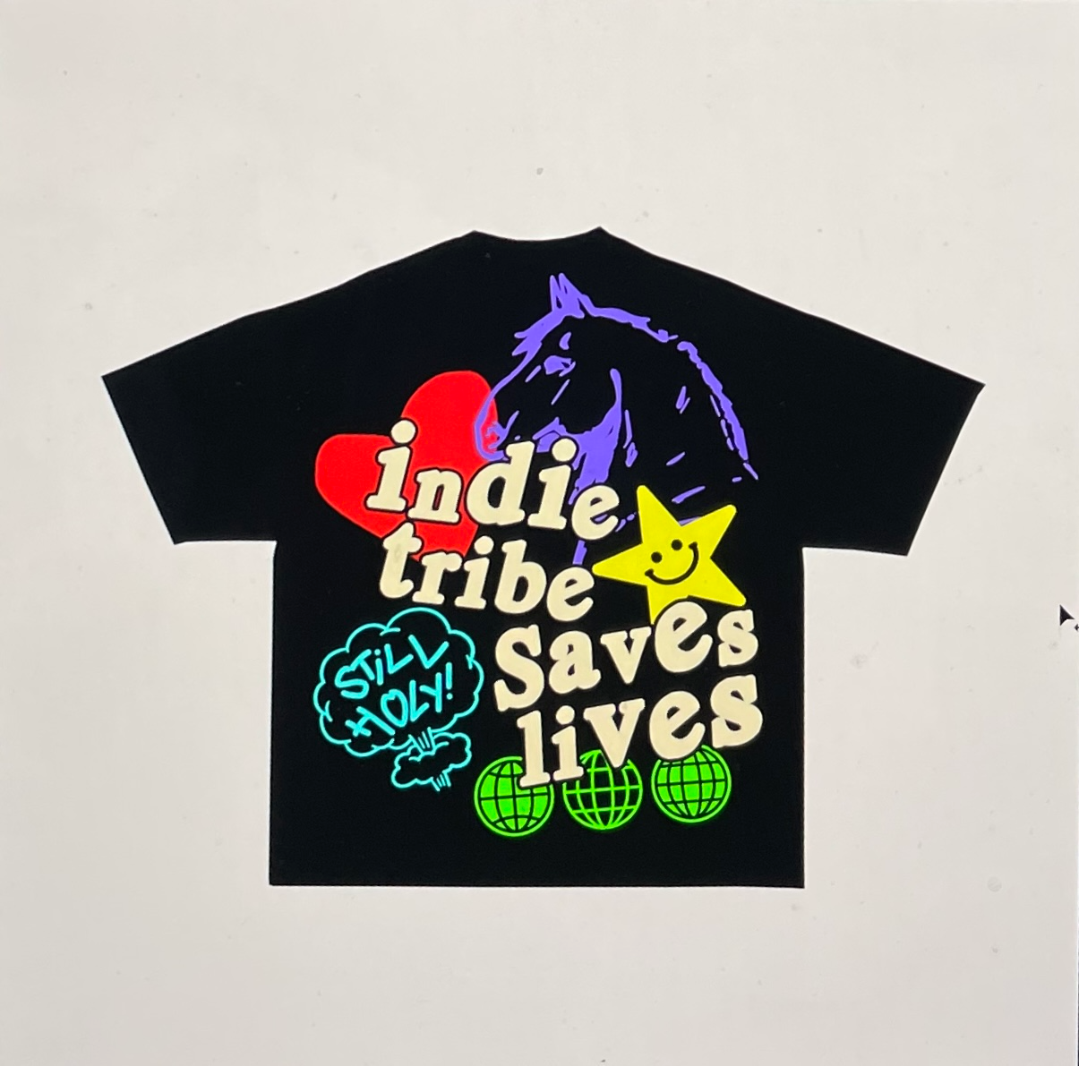 INDIE TRIBE MULTICOLORED TEE