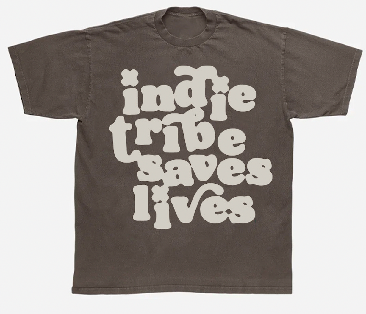 INDIE TRIBE SAVES LIVES TEE