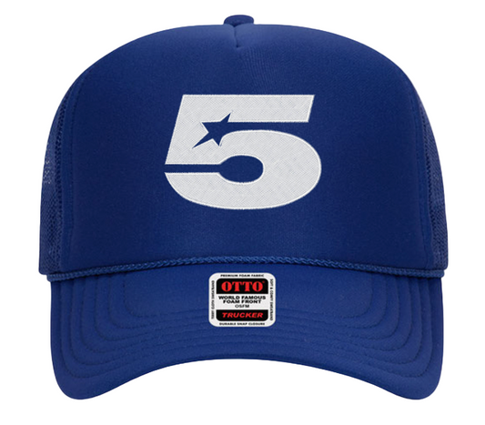 Holy Smoke Trucker Hat - Blue